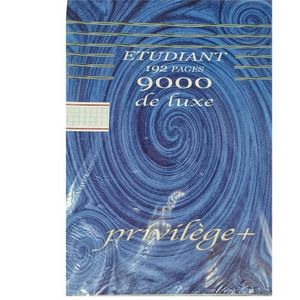 Cahier Etudiant grand carreaux Privilège 300 pages